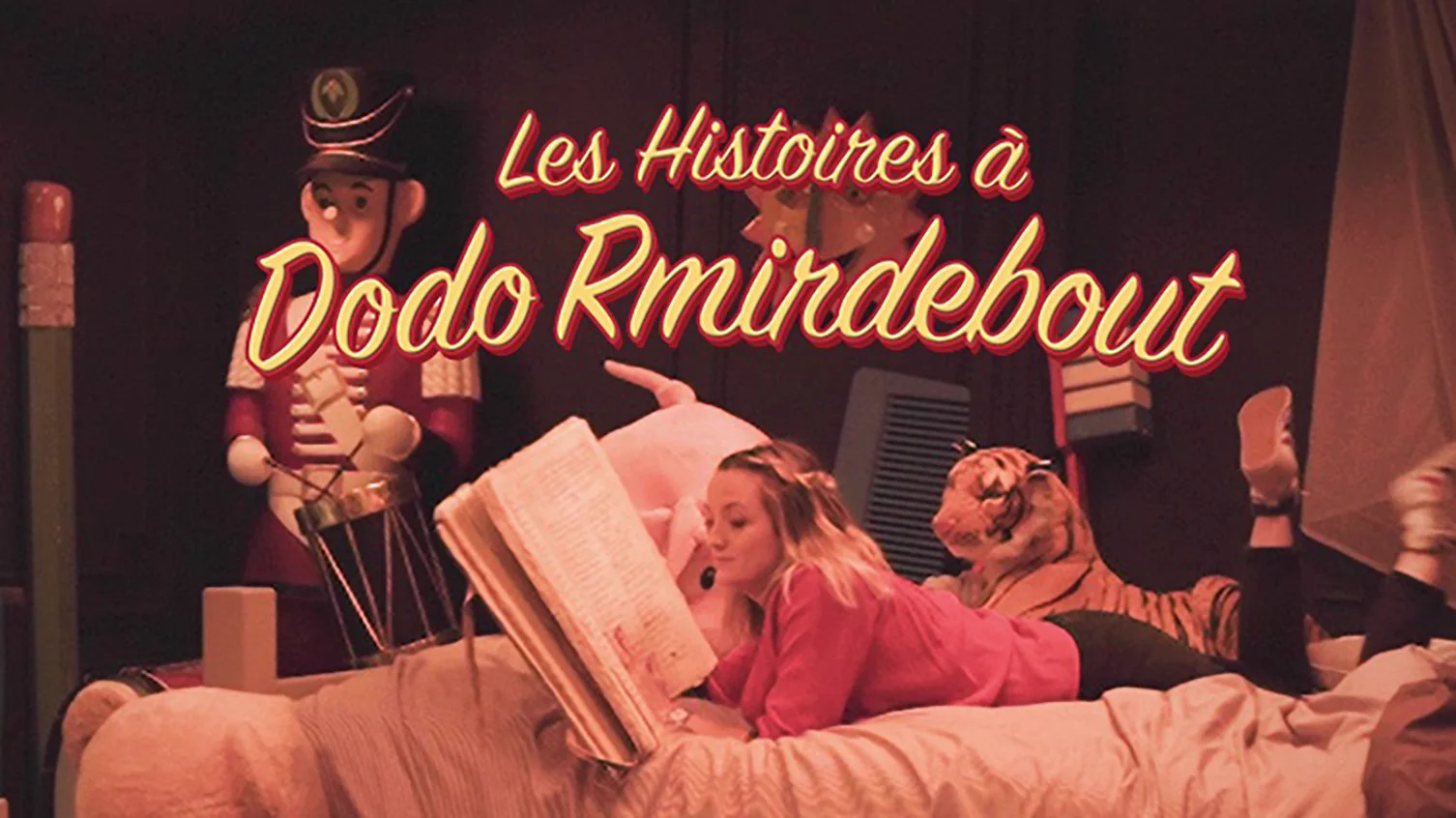 Dorothée Pousséo lisant un conte, Les Histoires à Dodo
