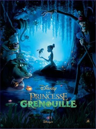 Affiche : La Princesse et la Grenouille